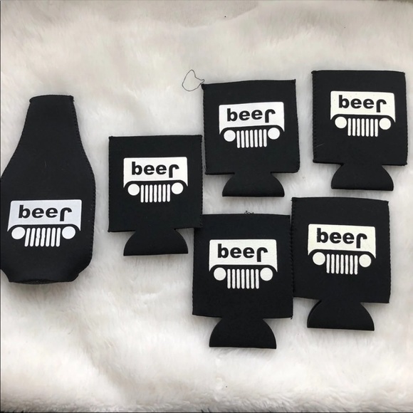 jeep beer koozie